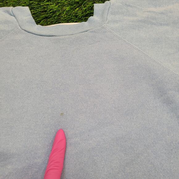 Vintage New-Orleans Sweatshirt Womens L 21x22 Boxy Mardi-Gras Mask - Picture 5 of 14